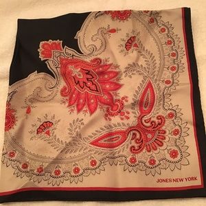 Jones New York Silk Scarf